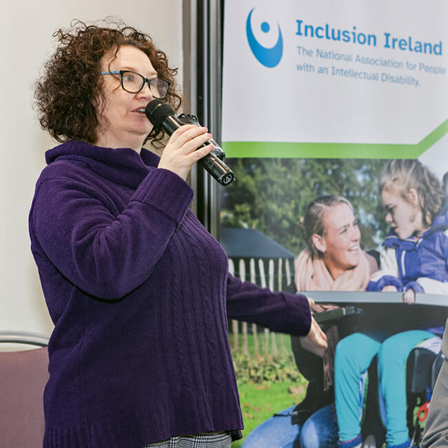 Inclusion Ireland Speaker - DPCN | Disability Participation and Consultation Network